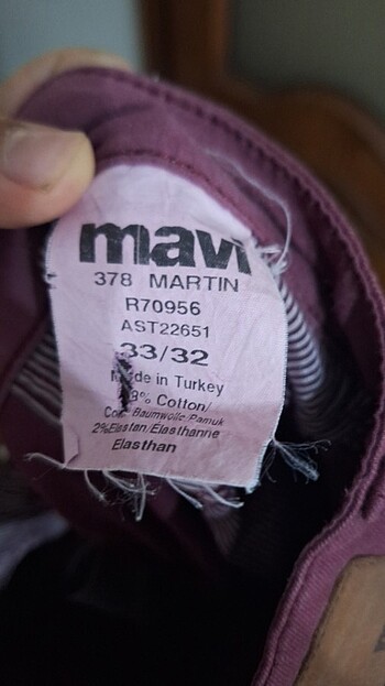 MAVİ MARKA MOR PANTALON  - Görsel 3