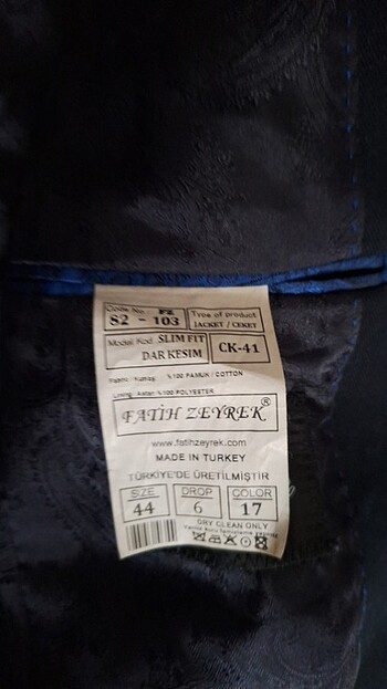 ERKEK Blazer Ceket - Görsel 3