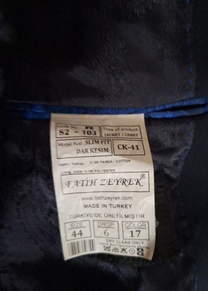 ERKEK Blazer Ceket - Görsel 3