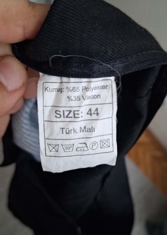 ERKEK KADIN UNISEX KUMAŞ PANTALON - Görsel 3