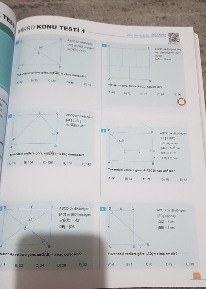 10. SINIF MATEMATİK KITABI OKYANUS YAYINLARI  - Görsel 5
