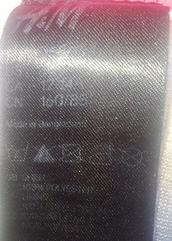 Pembe ve Yeşil Renkli H&M Çizgili Erkek Mini Deniz Şortu - Görsel 6