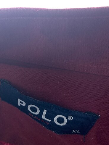 xl Beden bordo Renk U.S Polo Assn. Gömlek %70 İndirimli.