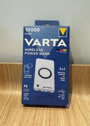 Varta 10000 mAh Kablosuz Power Bank