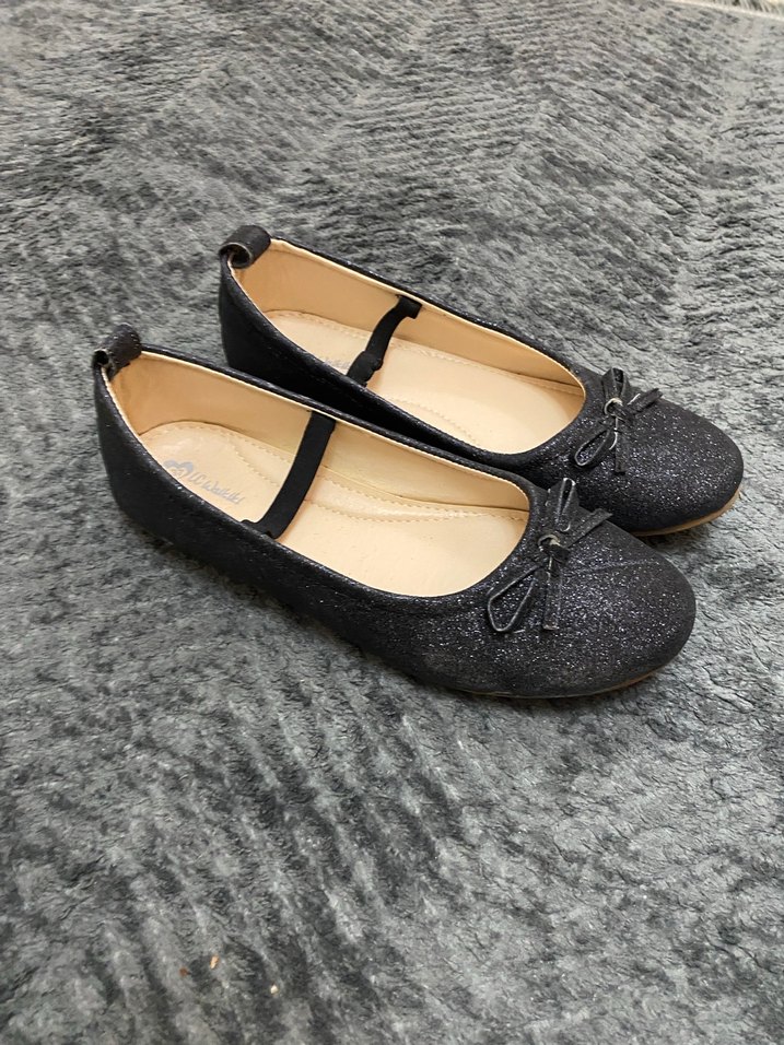 Gri Fiyonklu Babet Ayakkabı - Görsel 2