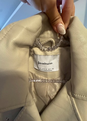 Stradivarius deri ceket sezon harika fiyat - Görsel 2
