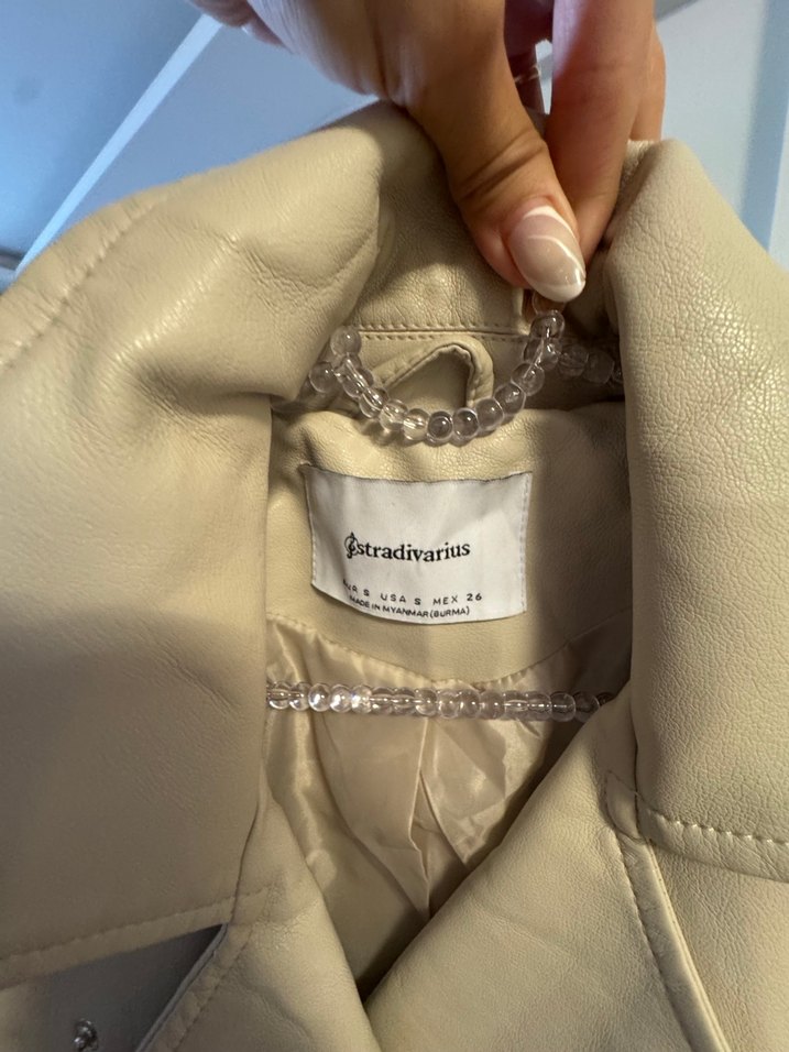 Stradivarius deri ceket sezon harika fiyat - Görsel 2