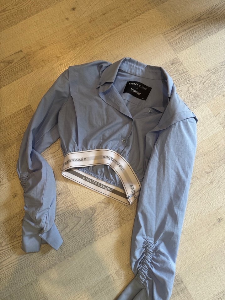 Sagaza kısa gömlek - Görsel 4