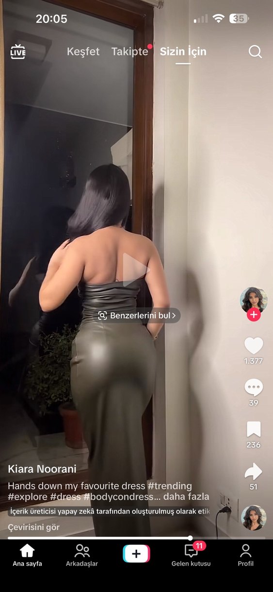 Zara s beden elbise - Görsel 3