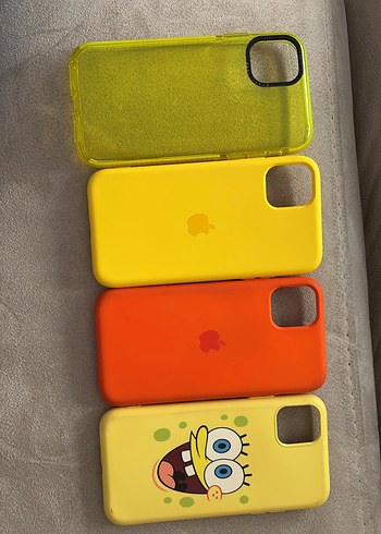 Apple Renkli Pop Kültür Telefon Kılıfları Velcro