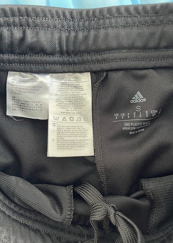 Adidas Erkek-Kadın Siyah Beyaz Fermuarlı Adidas Eşofman Altı