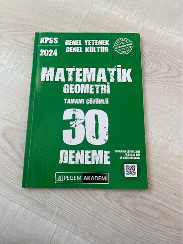 Pegem Matematik Deneme