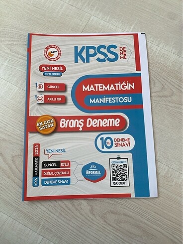 İnformal Yayıncılık Matematiğin Manifestosu Deneme