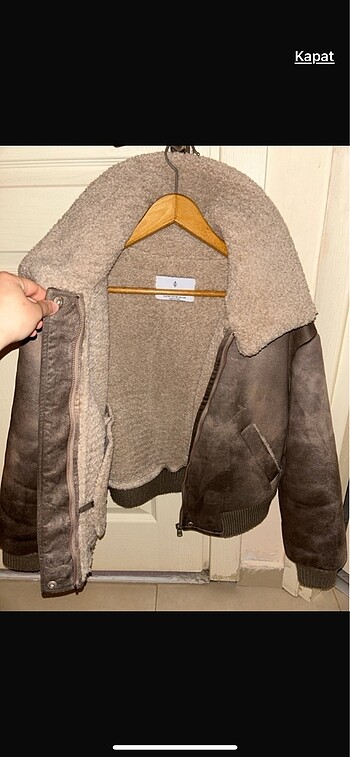 xs Beden camel Renk Stradivarius Mont