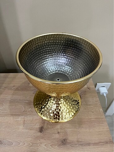 Diğer GOLD AYAKLI VAZO 20CM