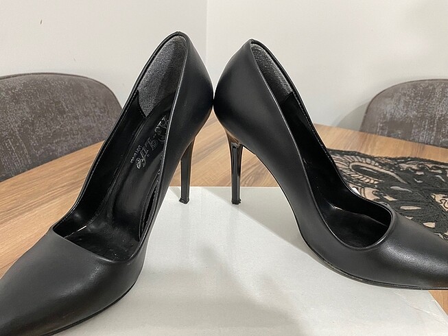 38 Beden siyah Renk Stiletto