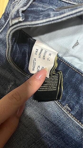 29 Beden MAVİ ERKEK KOT PANTOLON JEAN