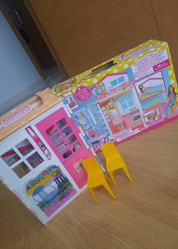 Pembe Barbie Oyun Evi ve Aksesuarları - Görsel 10