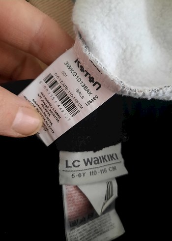 Kız Çocuk Leopar Desenli Sweatshirt ve Tayt - Görsel 6