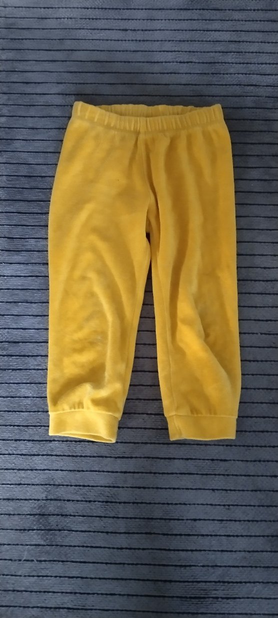 Sarı Erkek Çocuk Elastik Bel Pantolon - Görsel 3