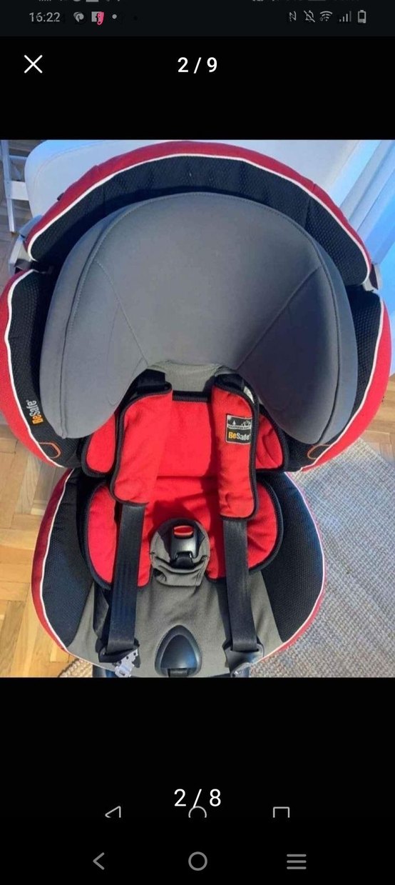 Kırmızı Çocuk Oto Koltuğu - Görsel 2