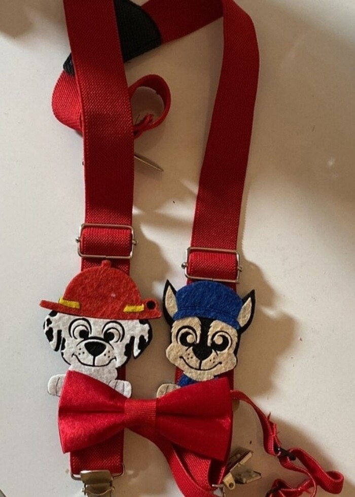 Paw patrol askı papyon set - Görsel 2