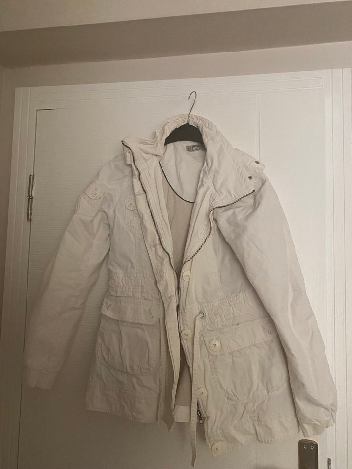 Beyaz Kadın Ceket - Görsel 2