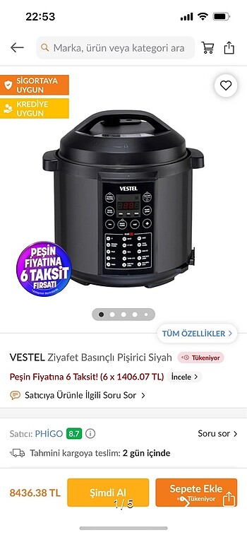 Basınçlı pişirici