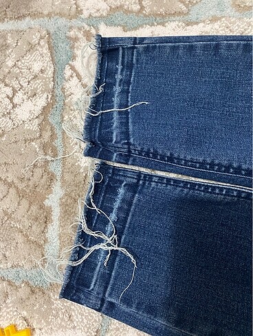 32 Beden lacivert Renk Pull and bear kot jean