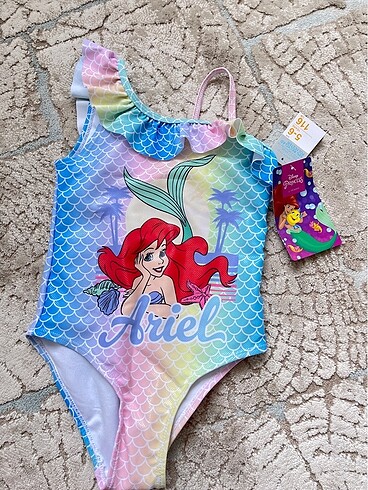 6 Yaş Beden Kız çocuk mayo ariel
