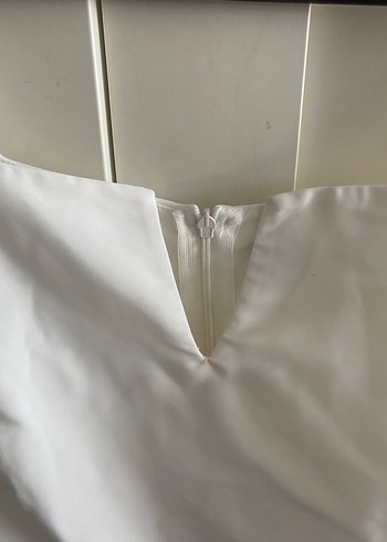 Trendyol beyaz midi elbise - Görsel 2