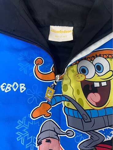 7 Yaş Beden çeşitli Renk Nickelodeon Sünger Bob 7-8 yaş eşofman takımı