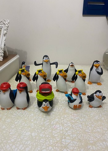 Beden Madagaskar Penguenleri figür oyuncak