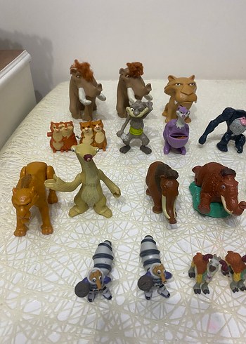Beden Buz devri İce Age figür seti