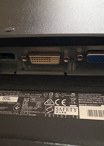 Siyah ASUS Monitör - Görsel 2