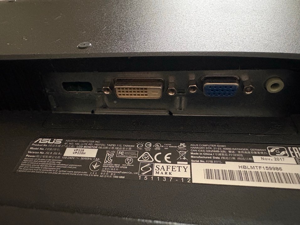 Siyah ASUS Monitör - Görsel 2