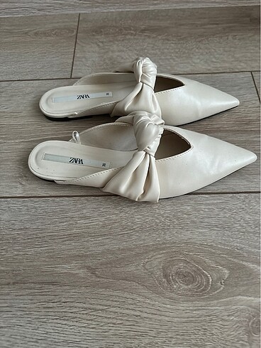 Zara #zara #terlik #bej #36