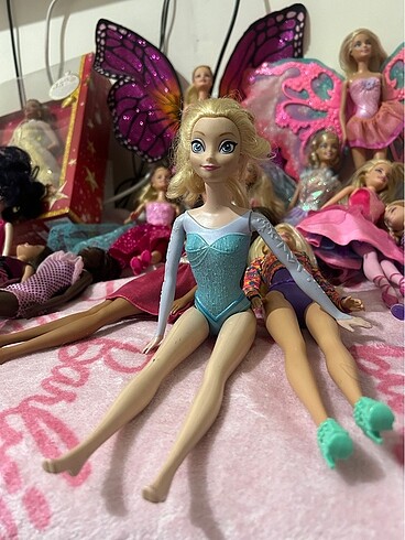 Barbie Disney elsa bebek