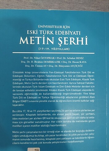 Eski türk edebiyatı metin şerhi 