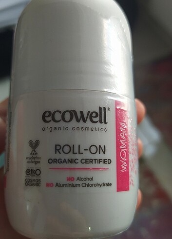 Ecowell deodorant bayan organik 