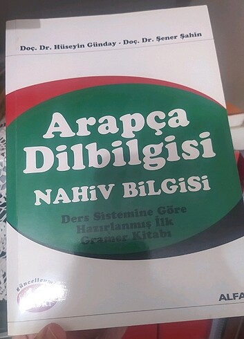 Arapça dil bilgisi gramer Hüseyin gunday 