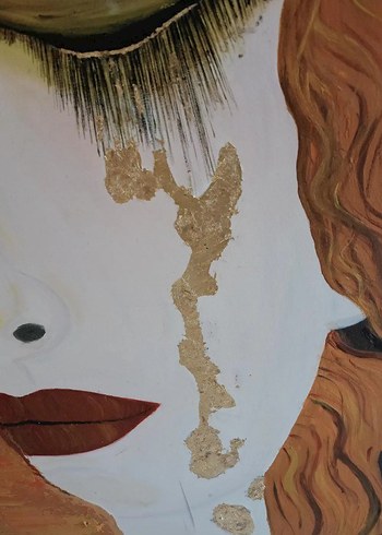 Gustav Klimt Freya'nın Göz Yaşları Yağlı Boya Tablo - Görsel 7