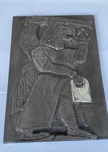 Annunaki Rölyef Heykel Mitoloji Seramik