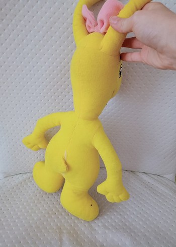 Beden Sarı Peluş Oyuncak Turkcell Uzaylı Alien