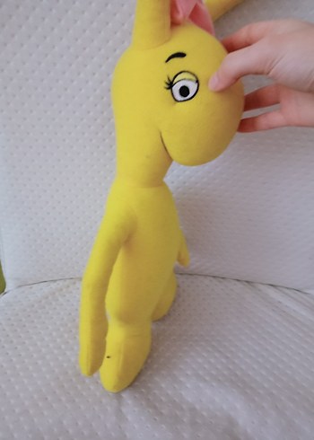 Beden Renk Sarı Peluş Oyuncak Turkcell Uzaylı Alien