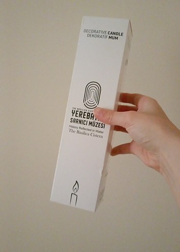 Yerebatan Sarnıcı Müzesi Ağlayan Sütun Dekoratif Mum - Görsel 5