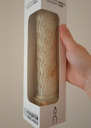 Yerebatan Sarnıcı Müzesi Ağlayan Sütun Dekoratif Mum - Görsel 8