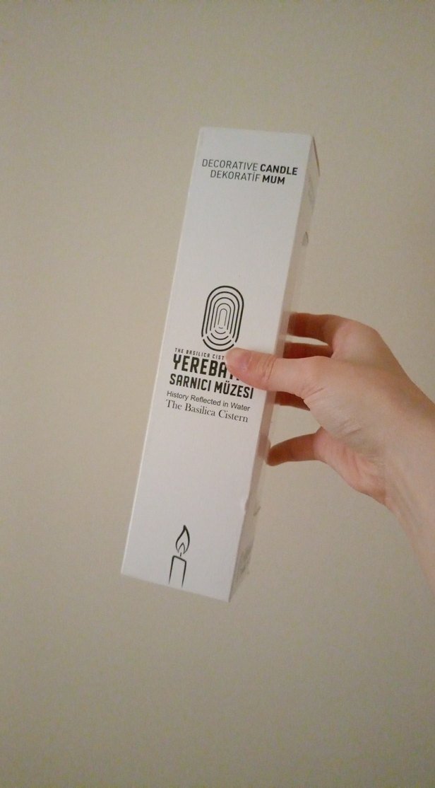Yerebatan Sarnıcı Müzesi Ağlayan Sütun Dekoratif Mum - Görsel 5