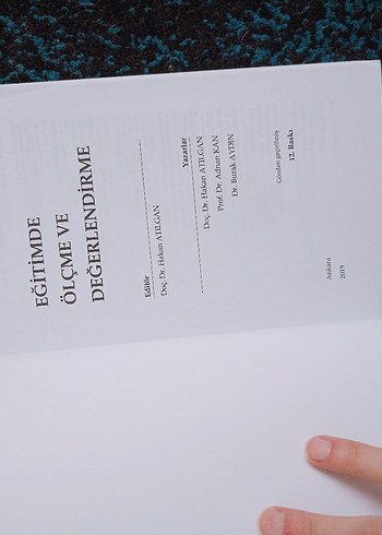 Eğitimde Ölçme ve Değerlendirme - Doç. Dr. Hakan Atılgan - Görsel 9
