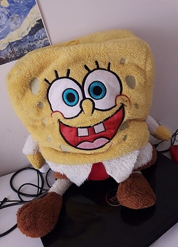 Süngerbob V2 Peluş Oyuncak Yastık 